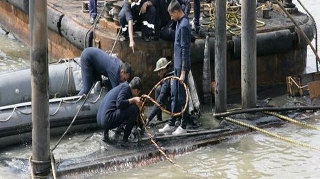 เกิดเหตุเรือตรวจตอร์ปิโดอับปางในอินเดีย